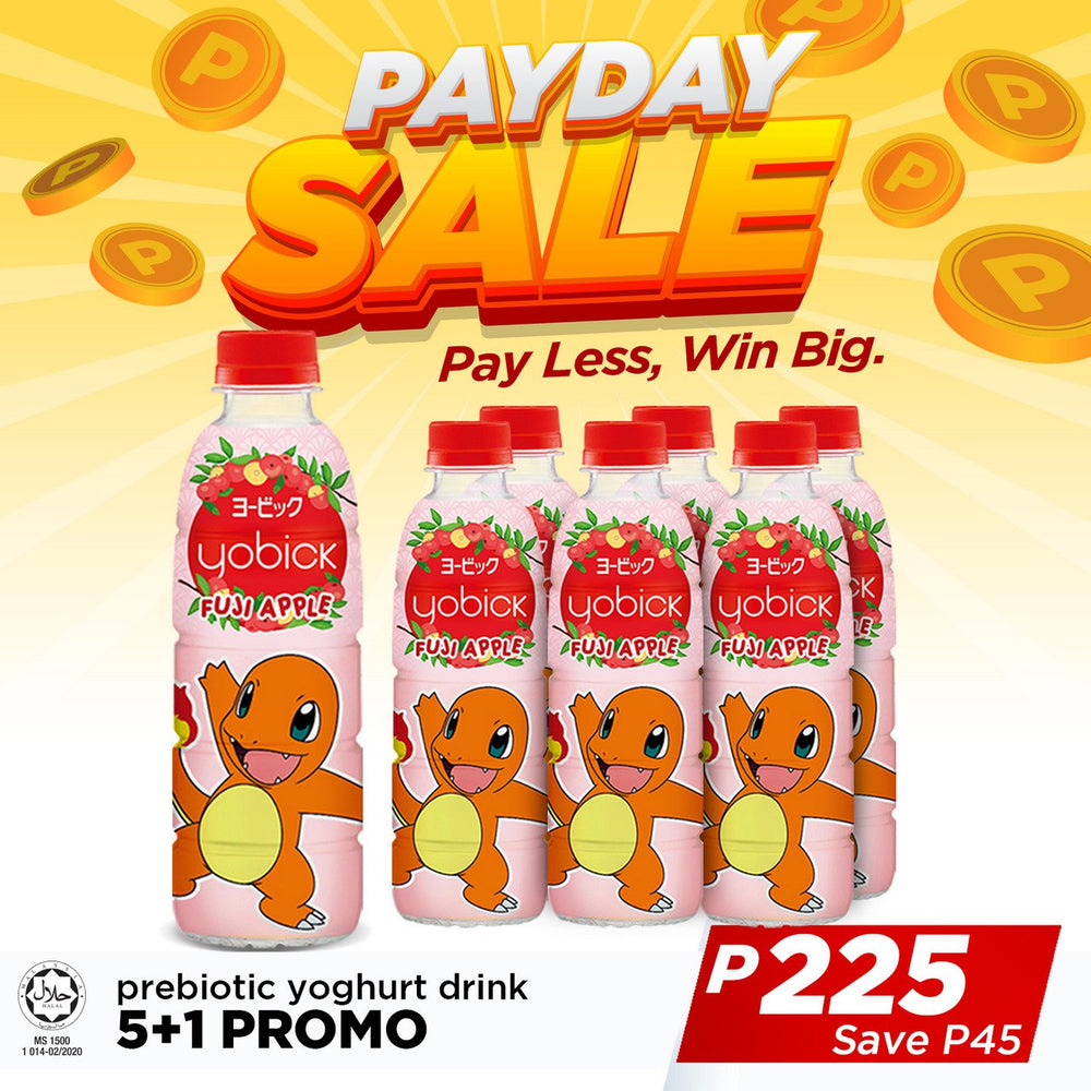Yobick Prebiotic Yoghurt Drink - Fuji Apple (310ml x6)