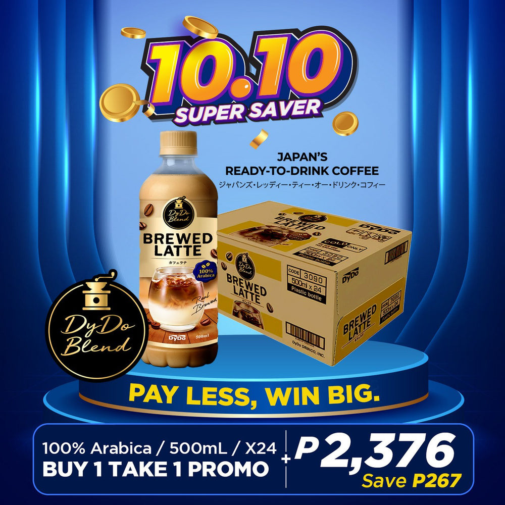 Dydo Blend Brewed Coffee - Latte 500ml x24