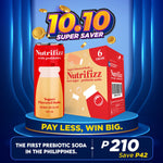 Nutrifizz Prebiotic Soda - Yogurt Soda Flavour 330mlx6