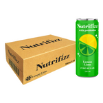 Nutrifizz Prebiotic Soda - Lemon Lime Flavour 330mlx24