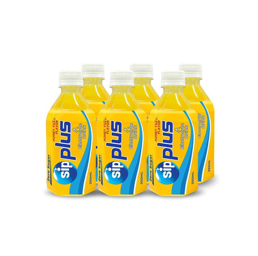Sip Plus Sip Plus Electrolyte Drink- Honey Yuzu Flavor (350mlx6) – PacSyn Mart
