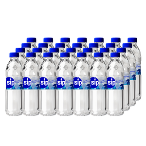 Order Now: SIP PURIFIED WATER - 5 Cases 350ml x24