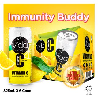 Order Now: VIDA C Vitamin C Sparkling Drinks - (Box of 6)