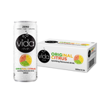 Order Now: Vida Zero- Original Citrus Sparkling Drink (325ml x 24)