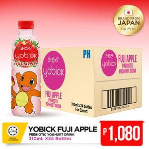 Yobick Prebiotic Yoghurt Drink - Fuji Apple (Box of 24)
