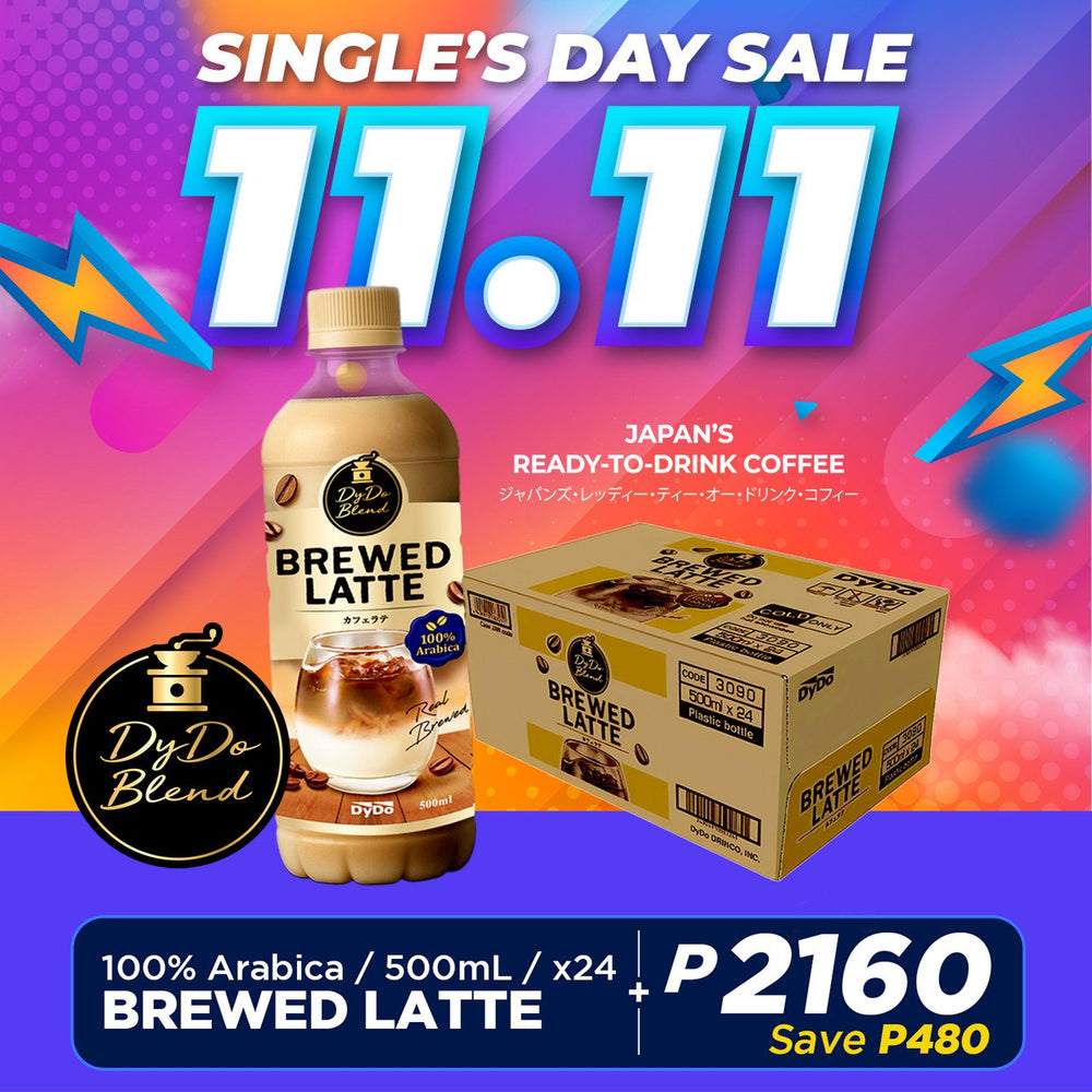 Dydo Blend Brewed Coffee - Latte 500ml x24