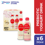 Yobick Yoghurt Prebiotic Drink -3Original, 3Sakura (Box of 6)